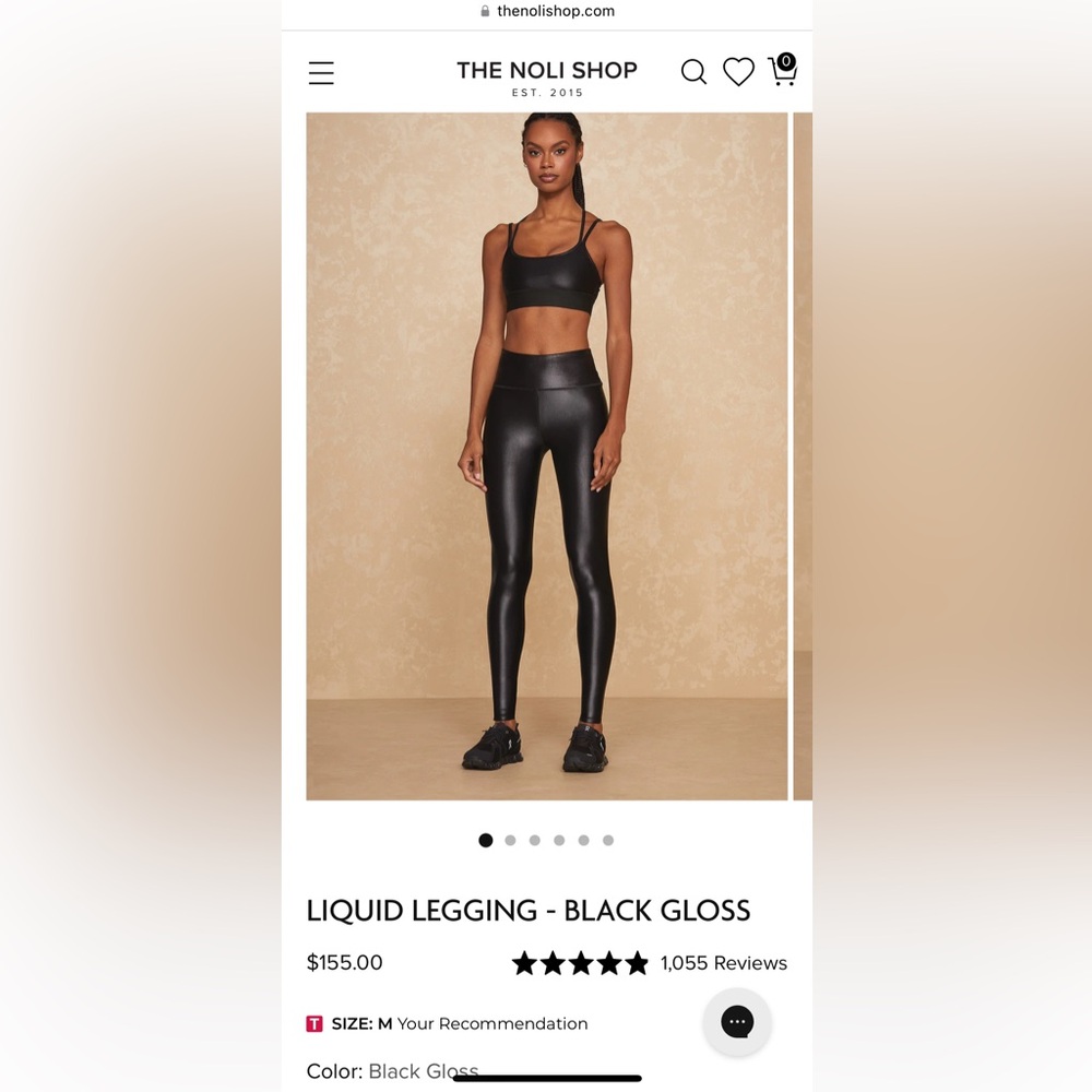 Noli Usa Yoga Liquid Leggings S
